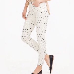J.Crew Toothpick Star Printed Cotton Jeans Pants New